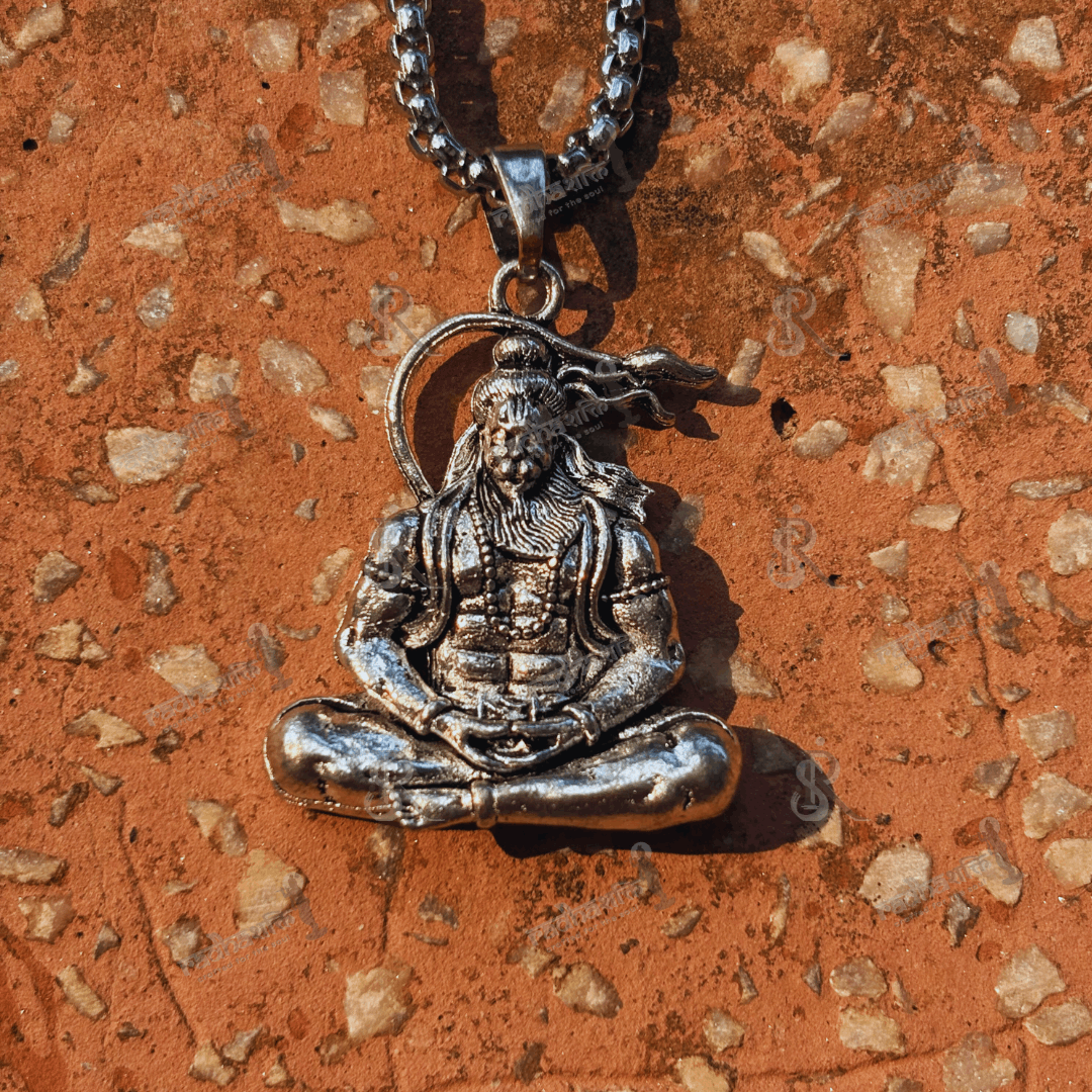 Hanuman Ji Locket (with Chain)