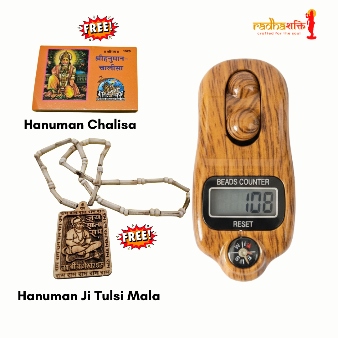 Finger Jaap Counter Combo by Radha Shakti