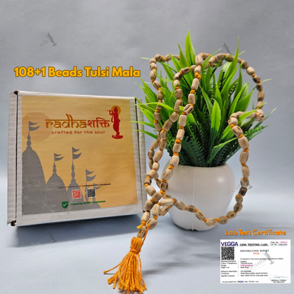 Hanuman Ji Kanthi with Tulsi Jap Mala (108 Beads)