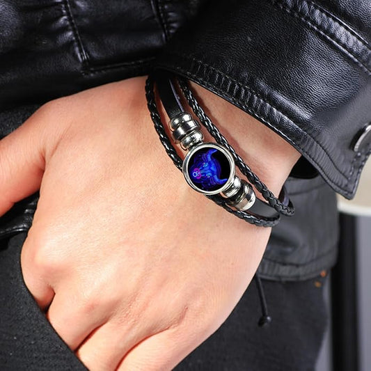 🌟 Zodiac Sign Manifestation Bracelet (Energized and Adjustable)