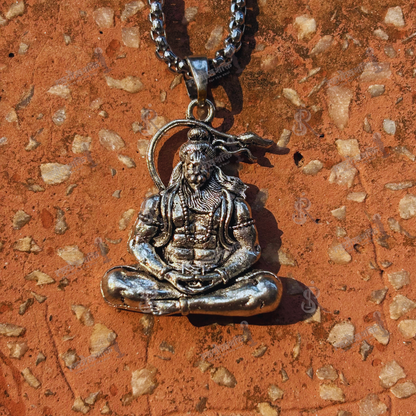 Hanuman Ji Locket (with Chain)