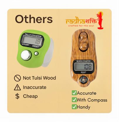 Finger Jaap Counter by Radha Shakti