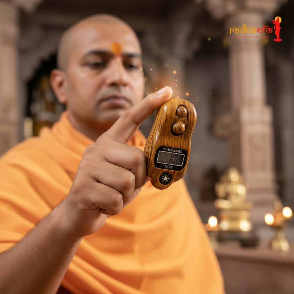 Finger Jaap Counter by Radha Shakti