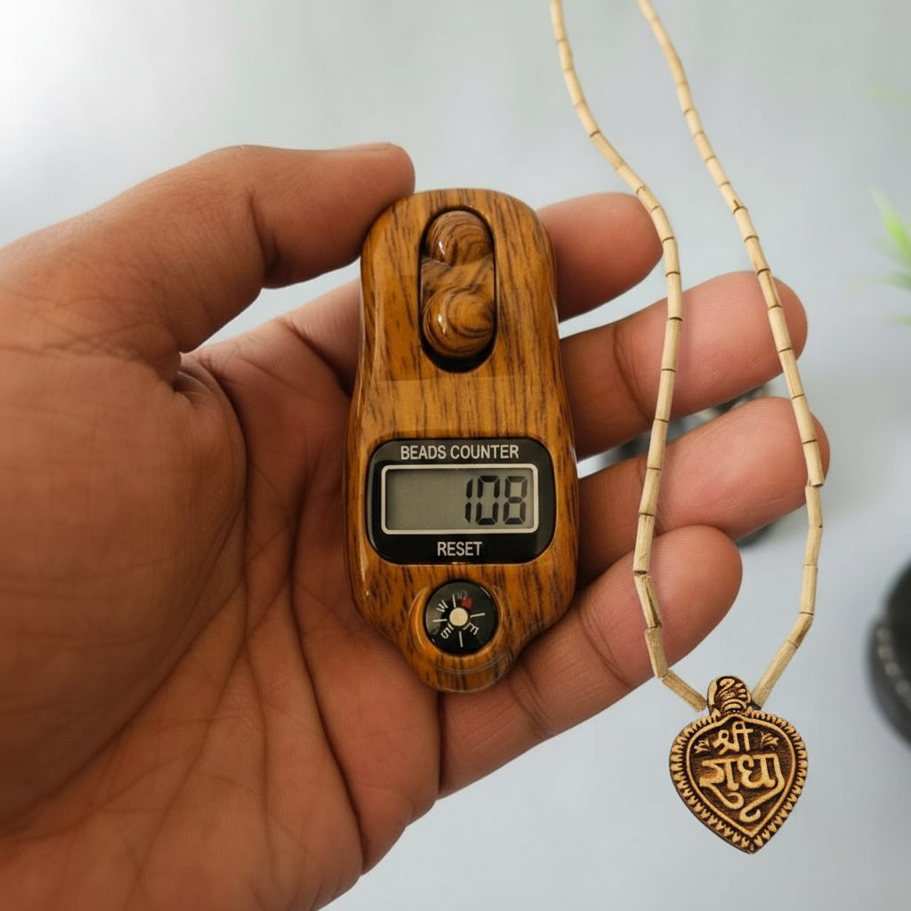 Finger Jaap Counter by Radha Shakti